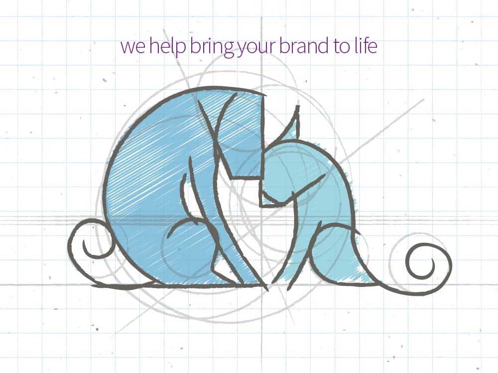 Logo process sketch